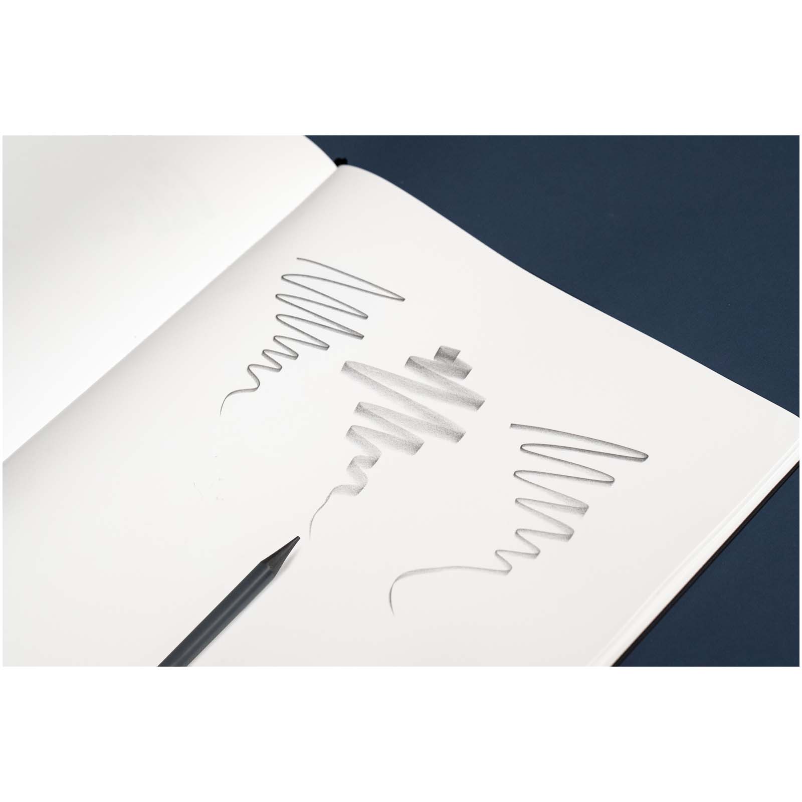 Spiralstifte, Skizzenbuch, Druckbleistift, Kunstlineal, Spiralzeichnung