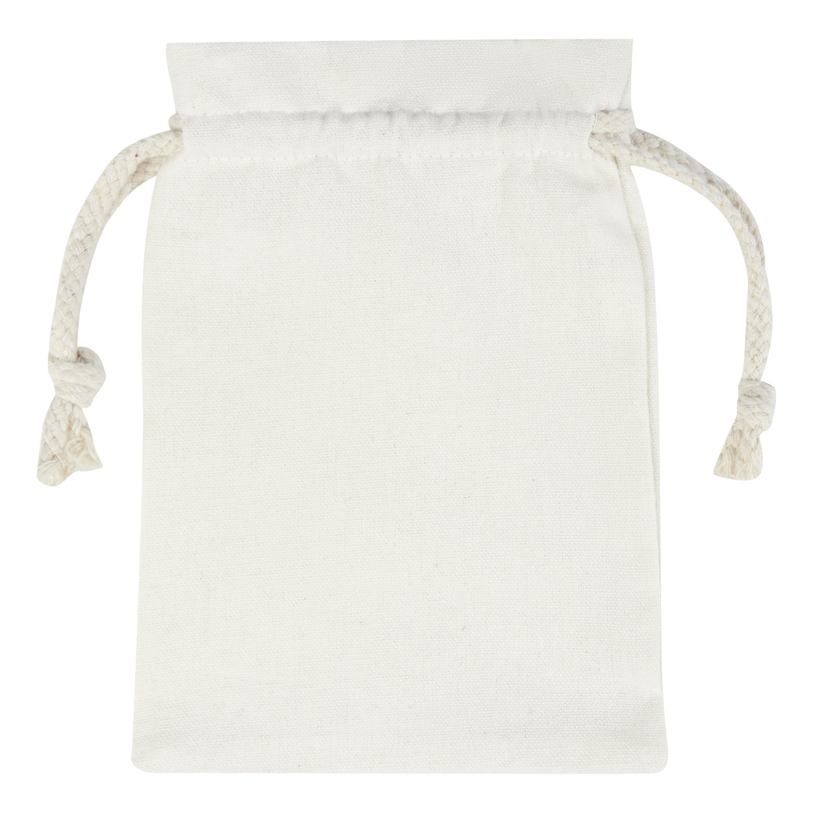 Beutel, Drawstring, Naturfarben, Canvas, Kordelzug