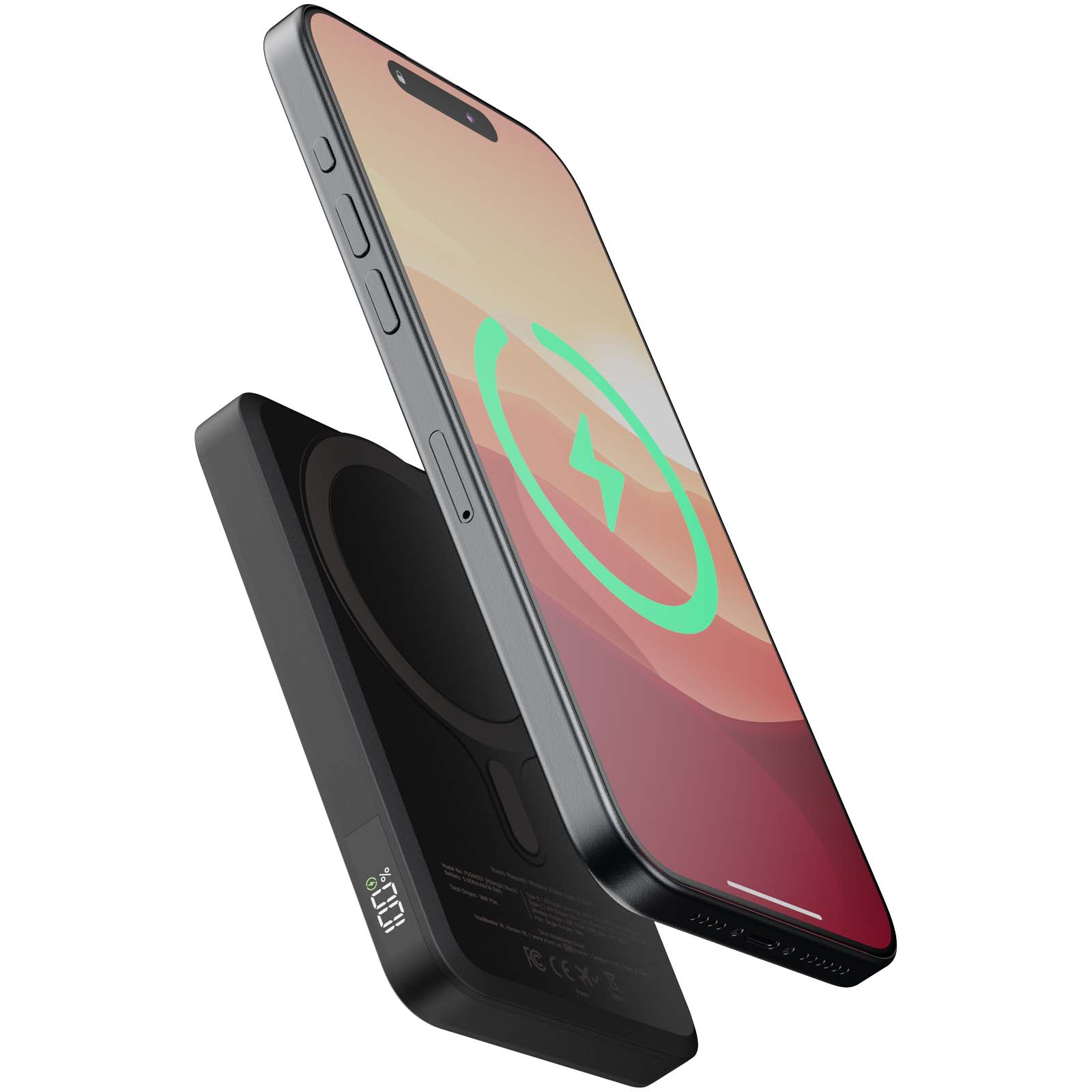 kabelloses Ladegerät, Handy-Ladepad, magnetisches kabelloses Ladegerät, Technikzubehör, Qi-Lader