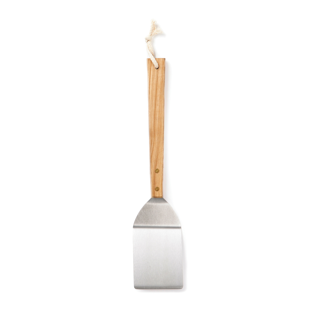 Utensil für die Küche, Spatel, Besteck, Kunststoffspachtel, Backspachtel, Holzgriff, Edelstahlkelle, Backutensil