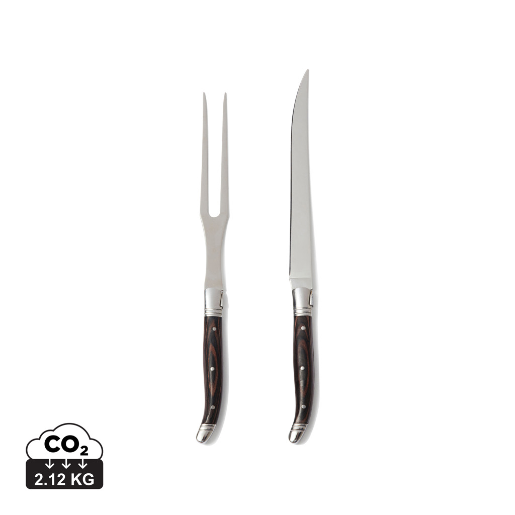 Besteck, Gabel, Klinge, Messer, Waffe, Kochbesteck, Gabel und Messer, Essbesteck, Holzgriff, Stahlklinge