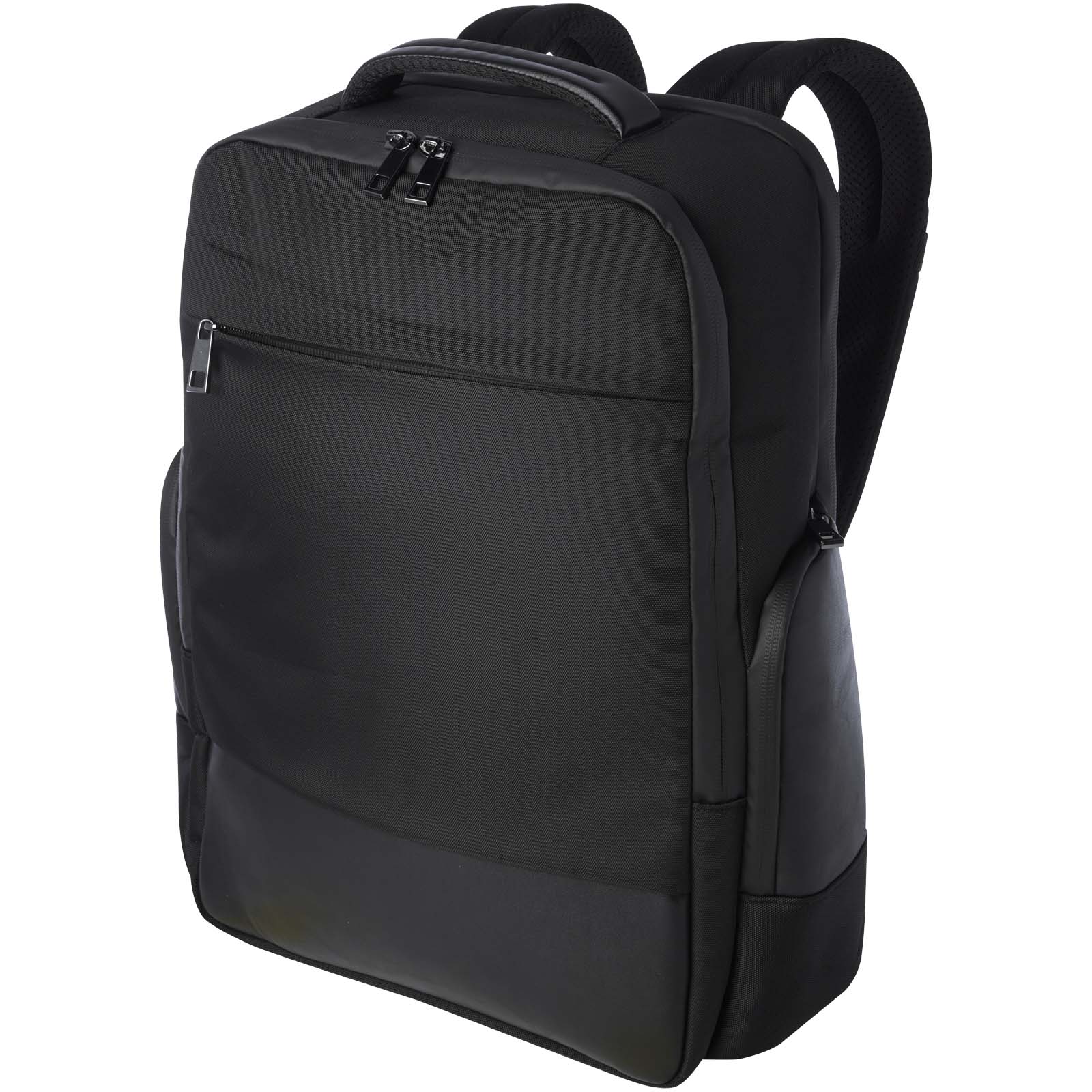 Rucksack, Backpack, Schwarz, Fronttasche, gepolstert
