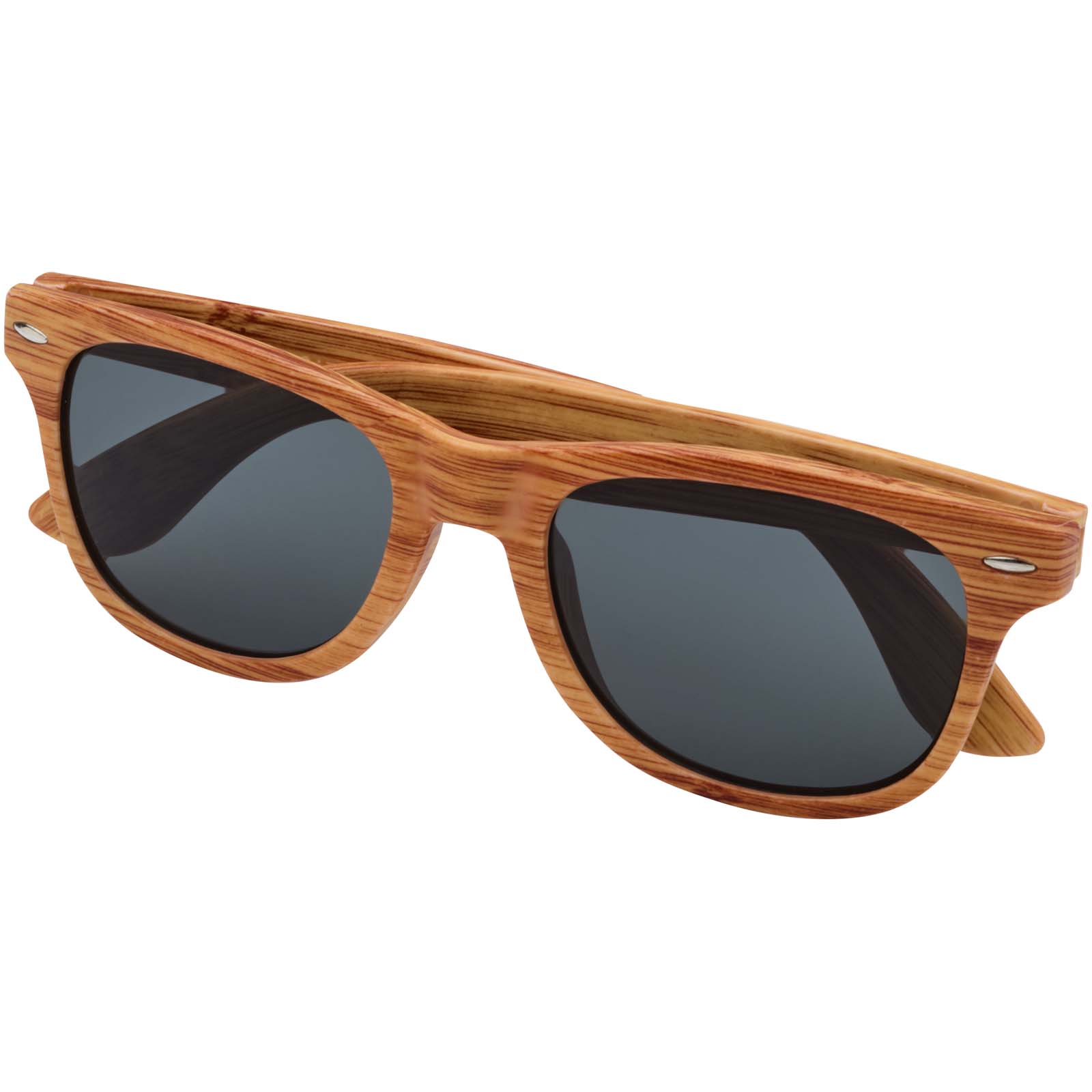 Sonnenbrille, Holzrahmen, Braun, Sonnenbrille Holz
