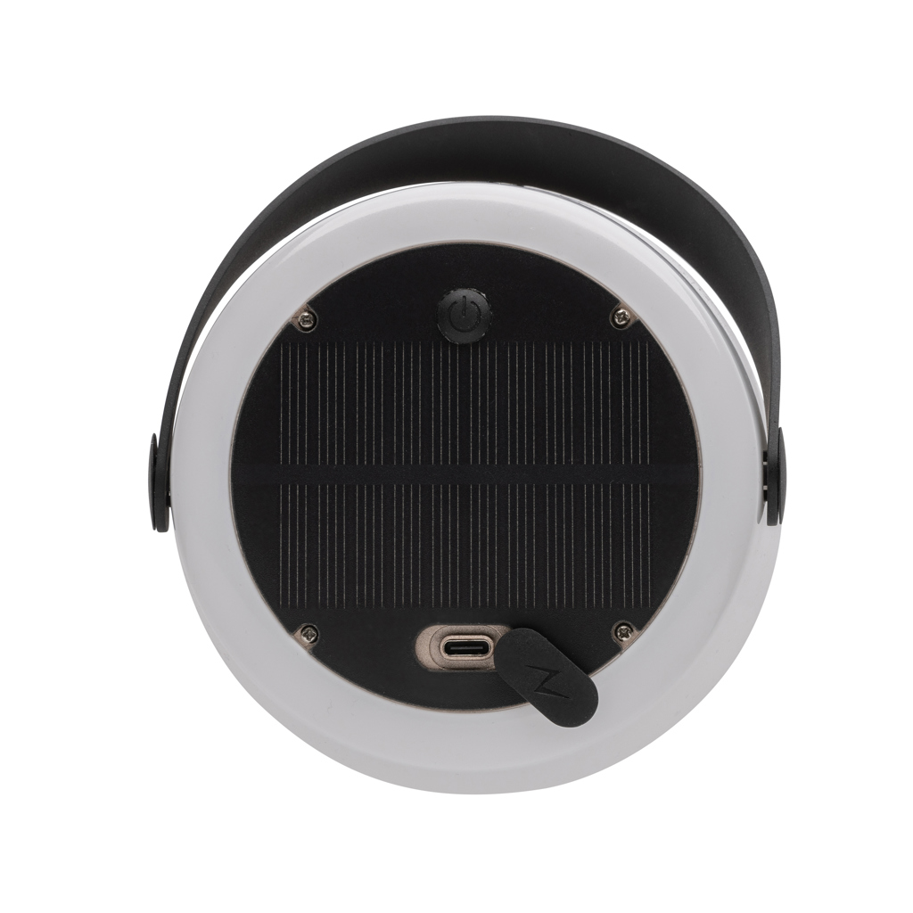 solar panel, faltbar, aufladbar, USB-C, mikrofon