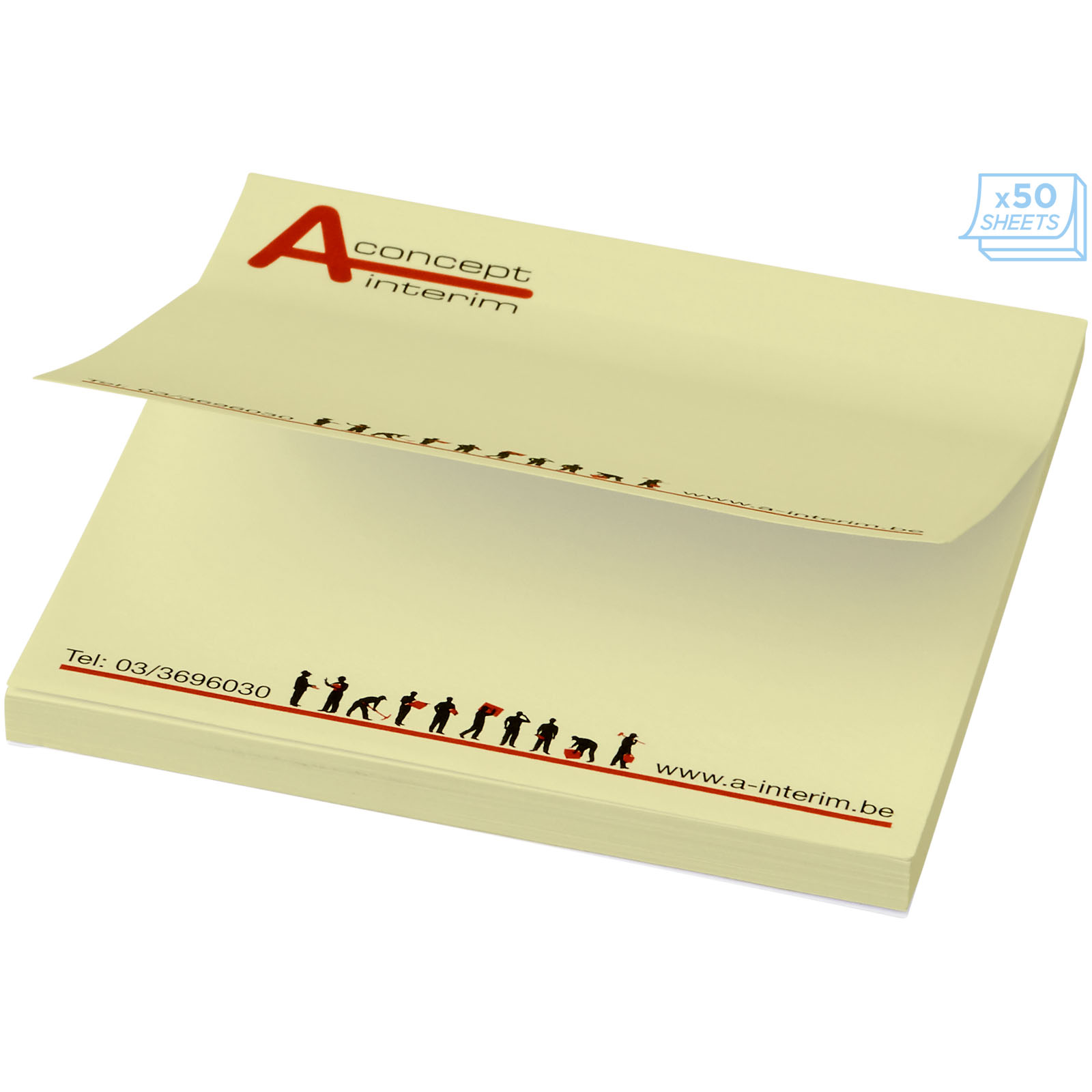 Sticky-Mate® Haftnotizen 75x75 mm
