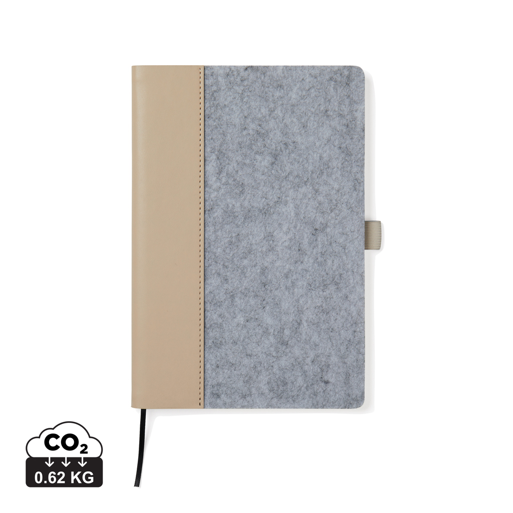 Notizbuch, Einband, Two-tone, Grau, Gummibandverschluss, Notizbuch, Kalender, Samtig, Grau, Beige, Notizbuch, Notizblock, Klebverschluss, Grau, Lederoptik