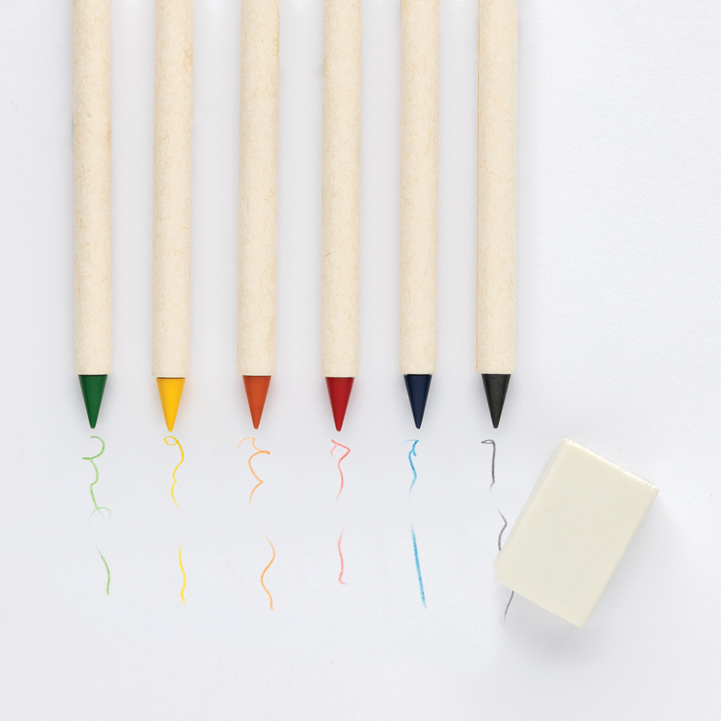 Buntstifte, Farbstifte, Holzstifte, Bleistifte, Radiergummi