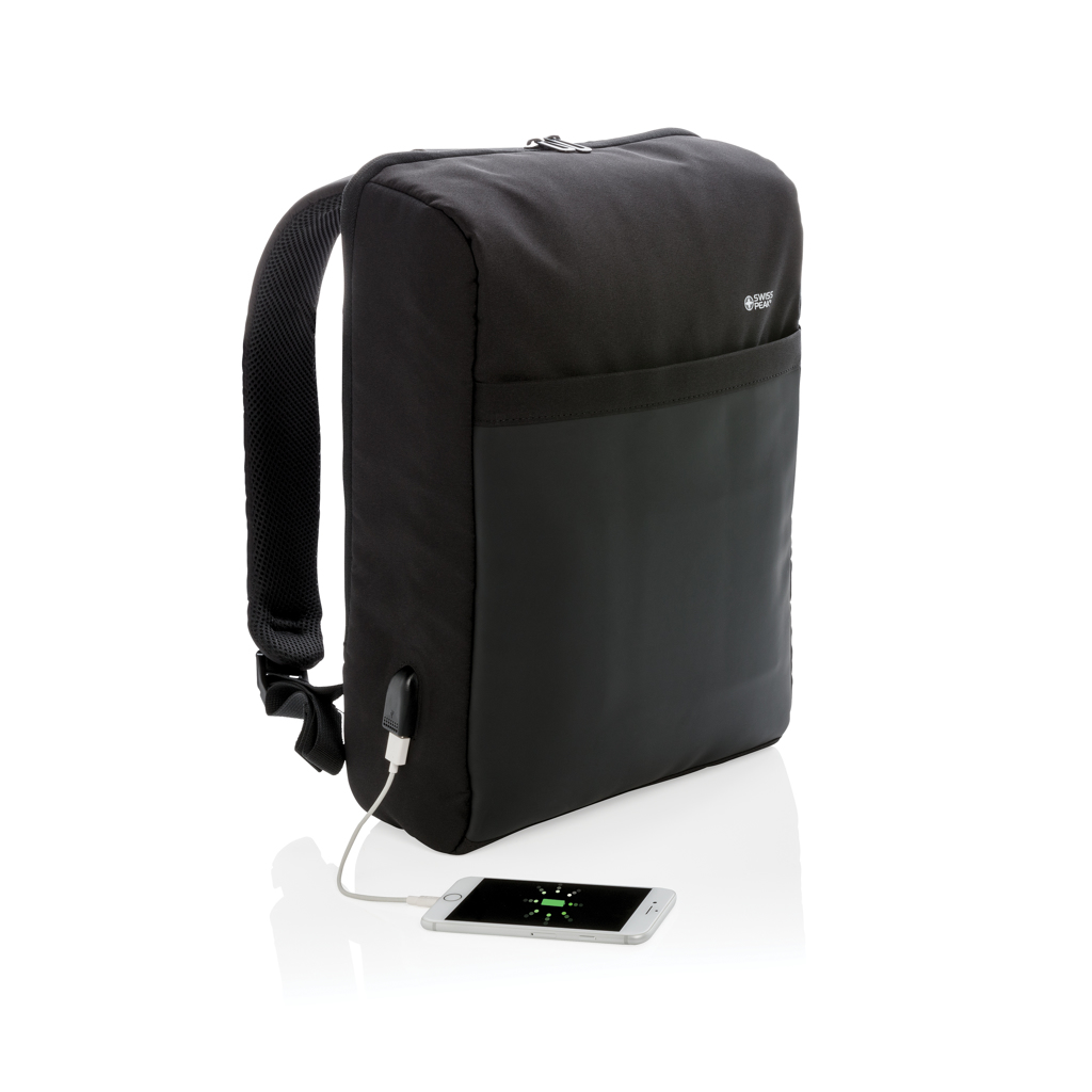 Rucksack, Rucksack, Schultertasche, Laptop-Backpack, USB-Ladeanschluss
