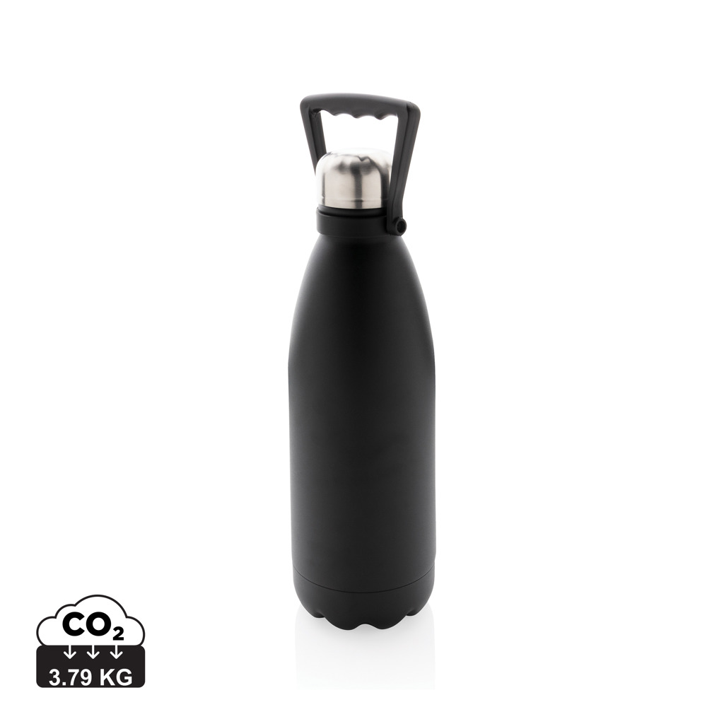 flasche, trinkflasche, stahl, schwarz, kappe, Flasche, Wasserflasche, Edelstahl, Schwarz, Trinkflasche, Stahlflasche, Thermosflasche, Schwarz, Auslaufsicher, Aluminium/Metall, Stahlflasche, Isolierflasche, Schwarz, Trinkflasche, Auslaufsicher
