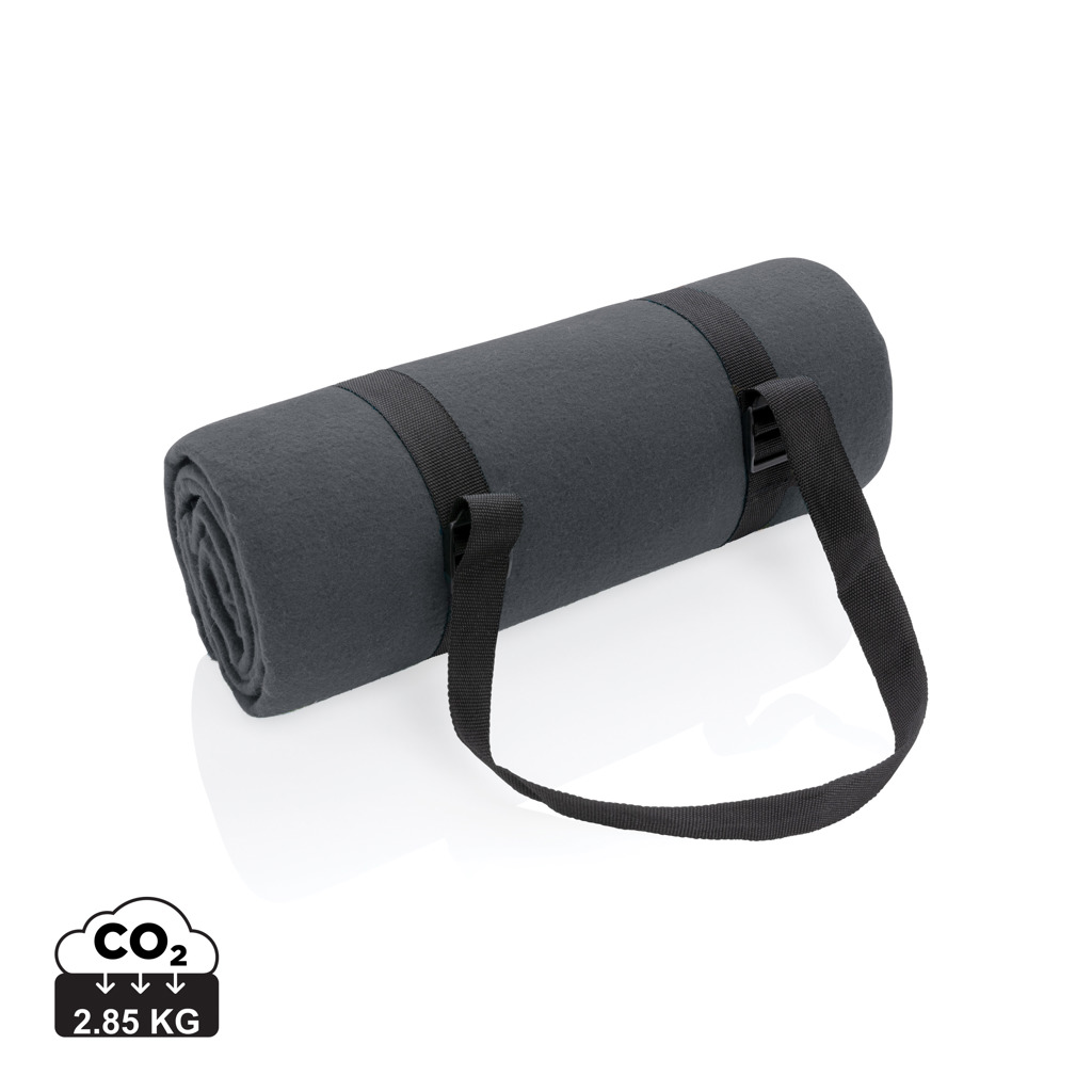 Fleece-Decke, Roll-Decke, Gurtband, Tragegurt, Kissenrolle