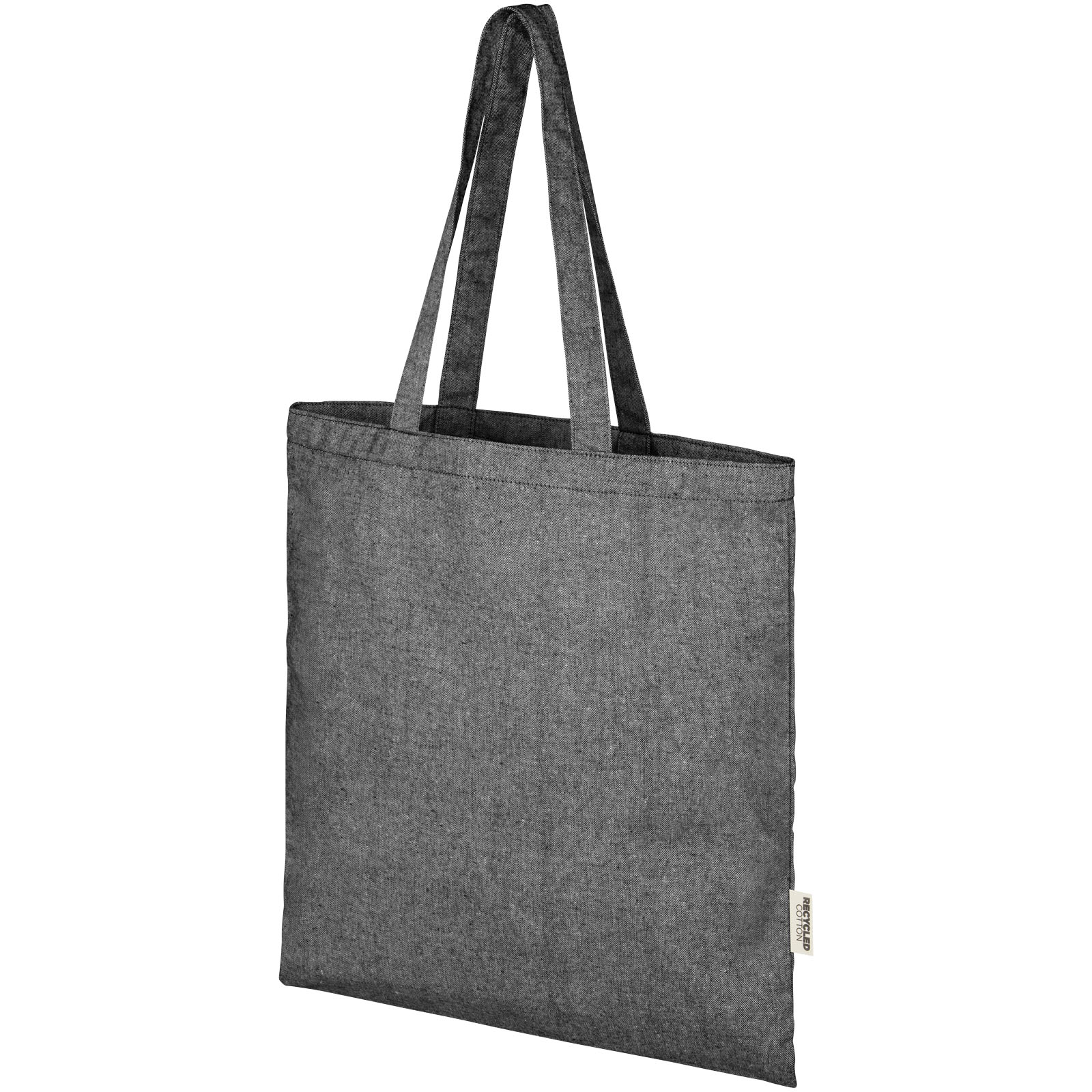 Tote-Tasche, Grau, Canvas, Schultertasche, Minimal
