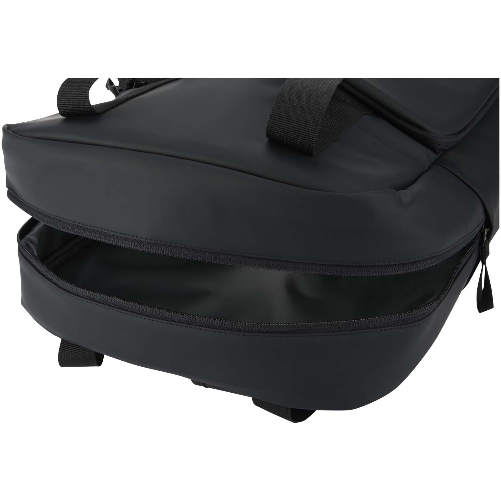 Bag, Rucksack, Reißverschluss, Polstert, Dunkelgrau