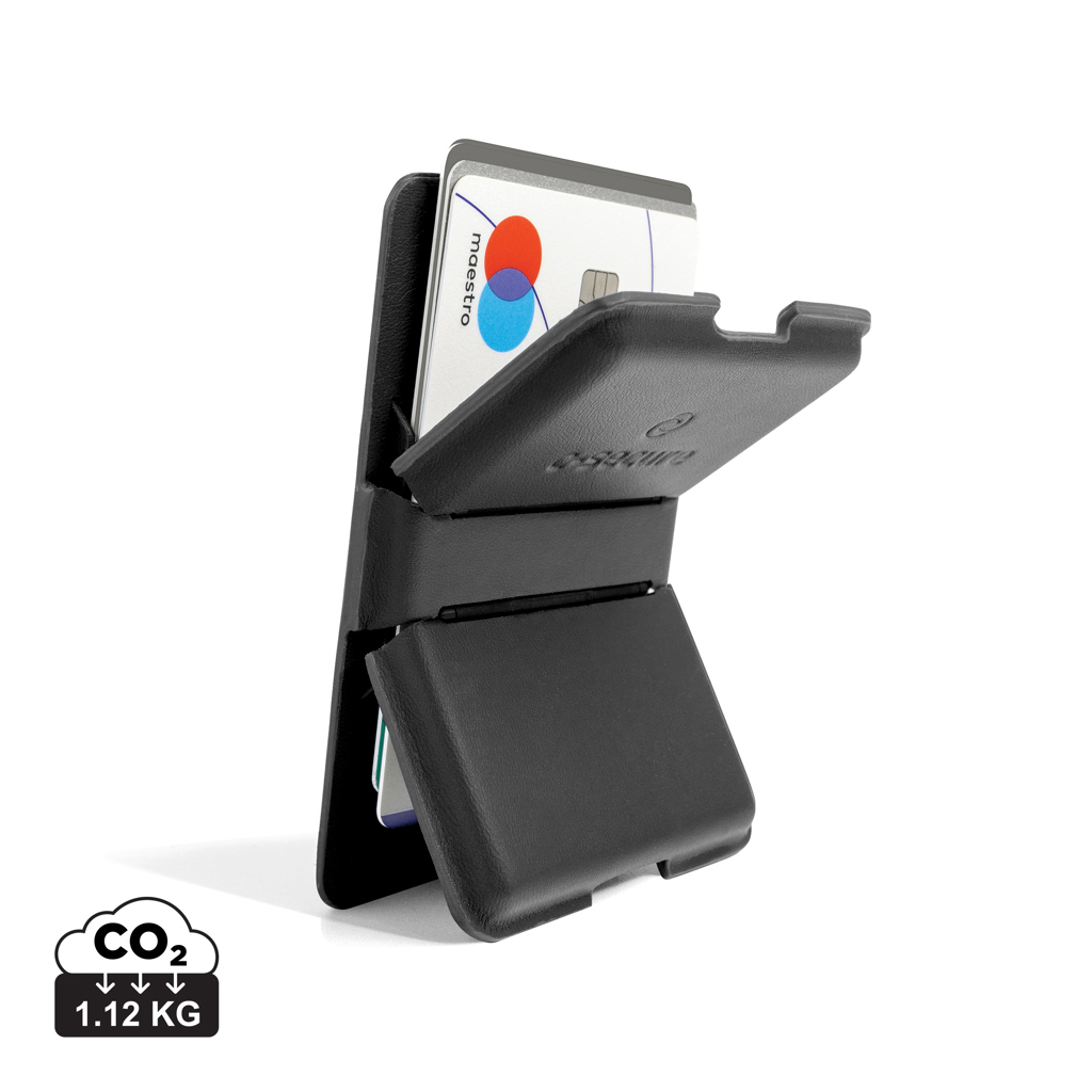 wallet, Kreditkartenhalter, Phone-Ständer, klappbar, schwarzleder, Brieftasche, Kartenhalter, Sitzschutz, Schwarz, Halterung, Kartenhalter, Halter, Kartenhülle, Schutzhülle, Kartenetui