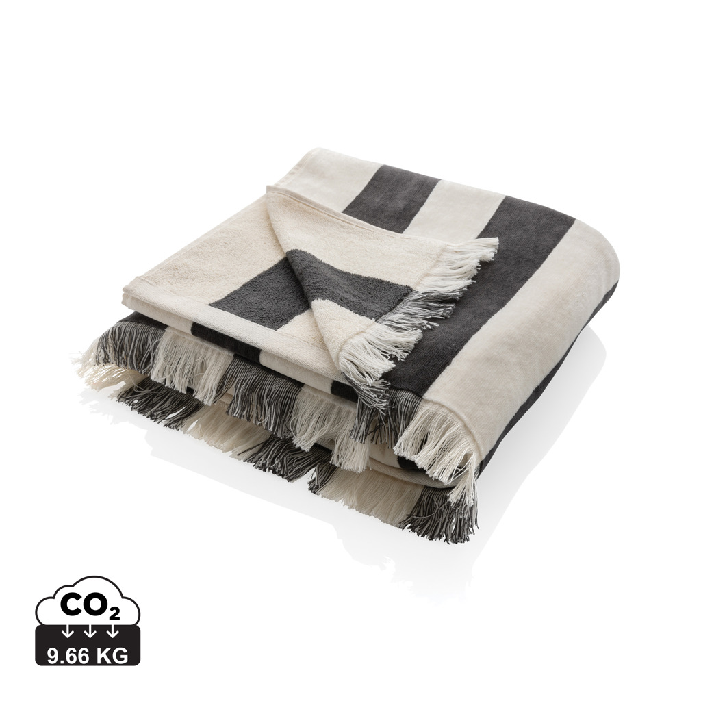 Throw blanket, Fringed, Striped, Wool blend, Neutral colors, Decke, Felloptik, Streifen, Wohnzimmer, Baumwolle, Decke, Strickdecke, Farbblocken, Fransen, Graue Töne, dobledecke, wohntextil, strickmuster, fransen, zweifarbig