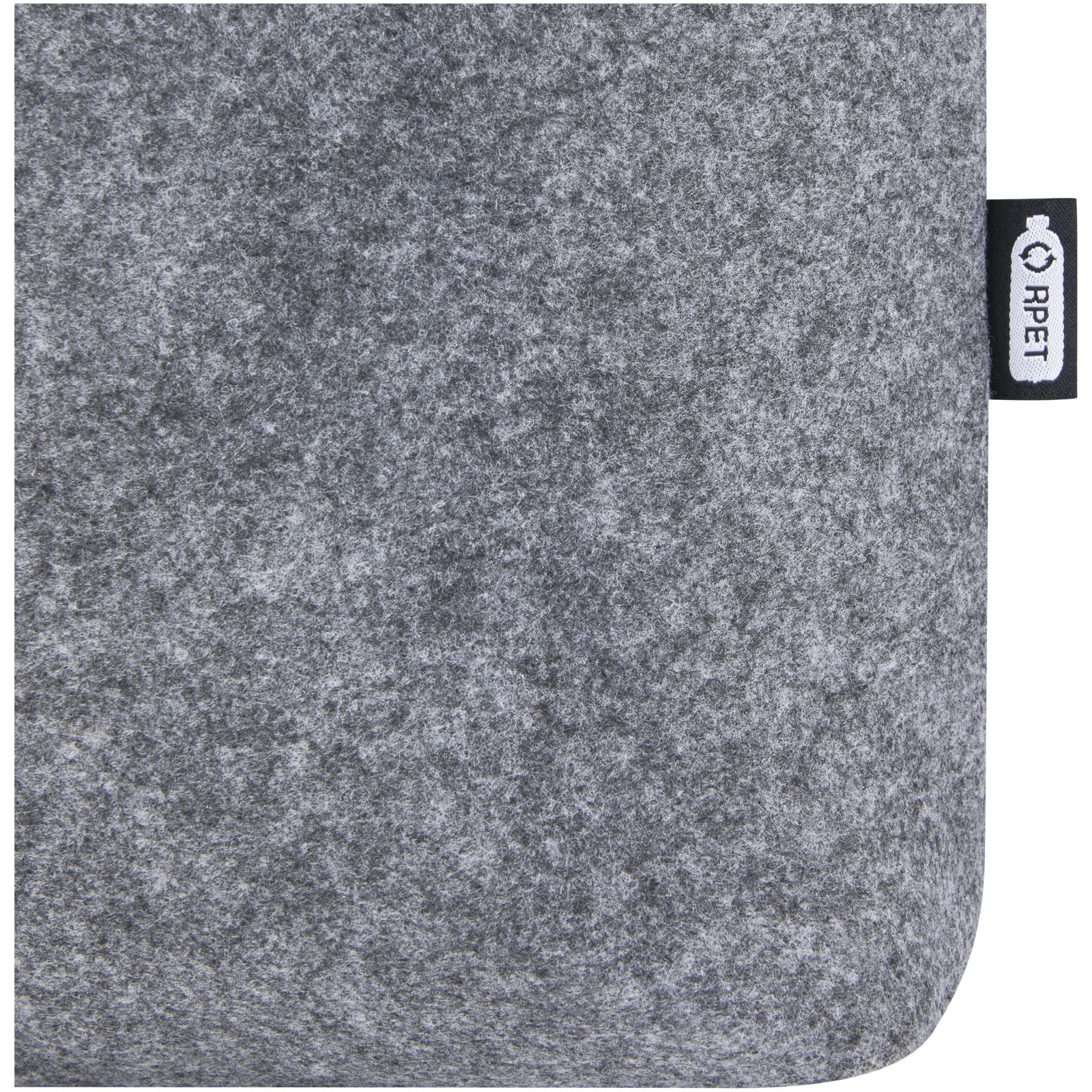 Felt, Grau, Notizbuchhülle, Fellstoff, Eckig abgerundet