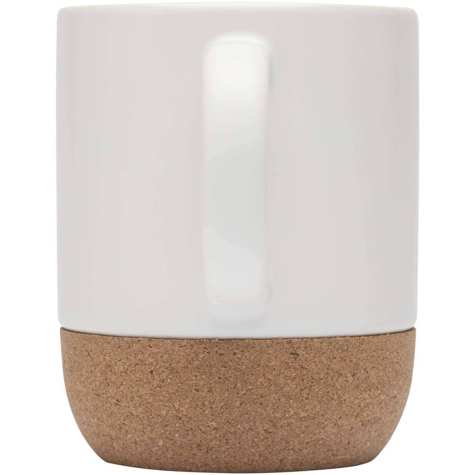 keramikbecher, tasse, weiß, Korkboden, benutzerdefinierte grenze